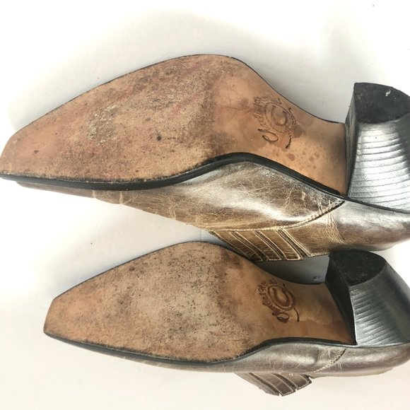 Charlie 1 Horse Western Ankle Boot in Rustic Brown - Picture 5 of 8